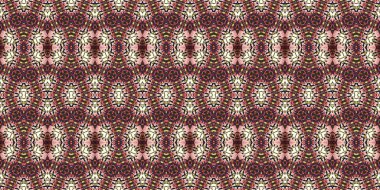 Kusursuz kaleydoskop deseni. Örgü deseninin dokusu. Sonsuz desen