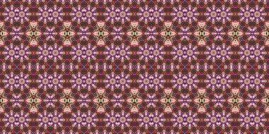 Kusursuz kaleydoskop deseni. Örgü deseninin dokusu. Sonsuz desen