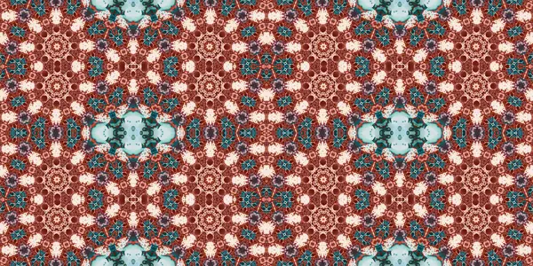 Kusursuz kaleydoskop deseni. Örgü deseninin dokusu. Sonsuz desen