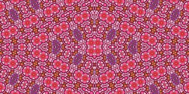 Kusursuz kaleydoskop deseni. Örgü deseninin dokusu. Sonsuz desen