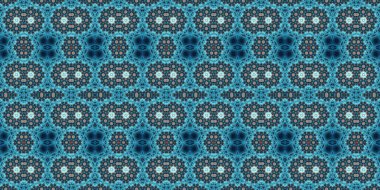 Kusursuz kaleydoskop deseni. Örgü deseninin dokusu. Sonsuz desen