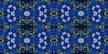 Kusursuz kaleydoskop deseni. Örgü deseninin dokusu. Sonsuz desen