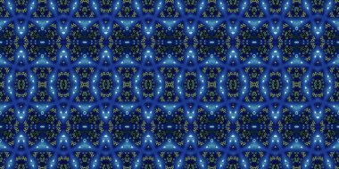 Kusursuz kaleydoskop deseni. Örgü deseninin dokusu. Sonsuz desen