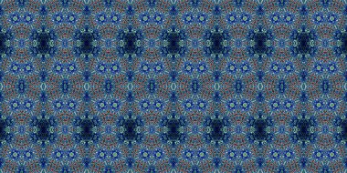 Kusursuz kaleydoskop deseni. Örgü deseninin dokusu. Sonsuz desen