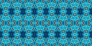 Kusursuz kaleydoskop deseni. Örgü deseninin dokusu. Sonsuz desen