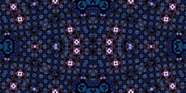 Kusursuz kaleydoskop deseni. Örgü deseninin dokusu. Sonsuz desen