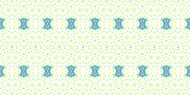 Kusursuz kaleydoskop deseni. Örgü deseninin dokusu. Sonsuz desen