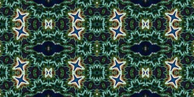 Kusursuz kaleydoskop deseni. Örgü deseninin dokusu. Sonsuz desen