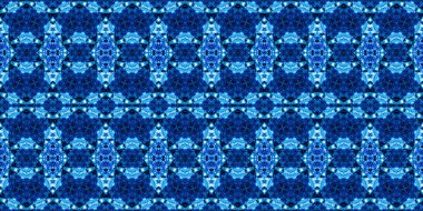 Kusursuz kaleydoskop deseni. Örgü deseninin dokusu. Sonsuz desen