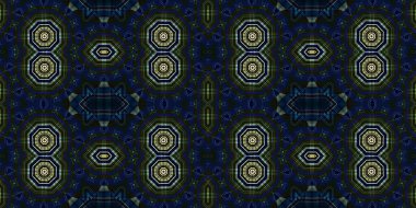 Kusursuz kaleydoskop deseni. Örgü deseninin dokusu. Sonsuz desen