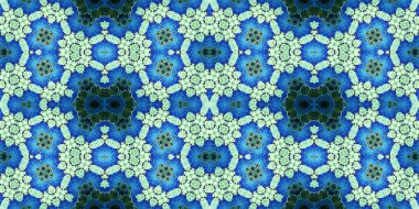 Kusursuz kaleydoskop deseni. Örgü deseninin dokusu. Sonsuz desen