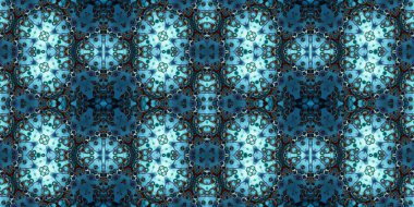 Kusursuz kaleydoskop deseni. Örgü deseninin dokusu. Sonsuz desen