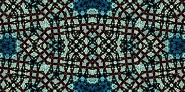 Kusursuz kaleydoskop deseni. Örgü deseninin dokusu. Sonsuz desen