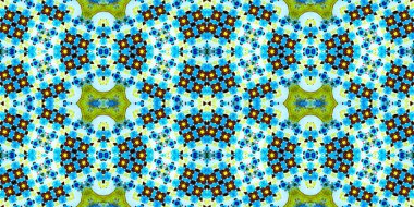 Kusursuz kaleydoskop deseni. Örgü deseninin dokusu. Sonsuz desen