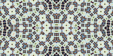 Kusursuz kaleydoskop deseni. Örgü deseninin dokusu. Sonsuz desen