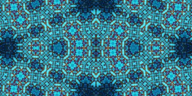 Kusursuz kaleydoskop deseni. Örgü deseninin dokusu. Sonsuz desen