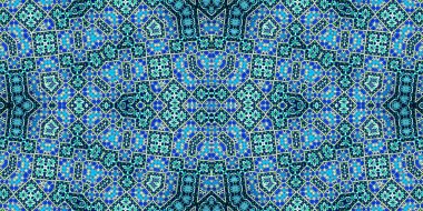 Kusursuz kaleydoskop deseni. Örgü deseninin dokusu. Sonsuz desen