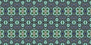 Kusursuz kaleydoskop deseni. Örgü deseninin dokusu. Sonsuz desen