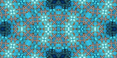 Kusursuz kaleydoskop deseni. Örgü deseninin dokusu. Sonsuz desen