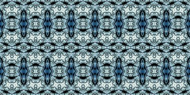 Kusursuz kaleydoskop deseni. Örgü deseninin dokusu. Sonsuz desen