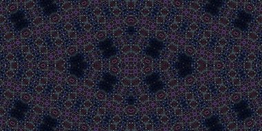 Kusursuz kaleydoskop deseni. Örgü deseninin dokusu. Sonsuz desen