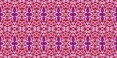 Kusursuz kaleydoskop deseni. Örgü deseninin dokusu. Sonsuz desen