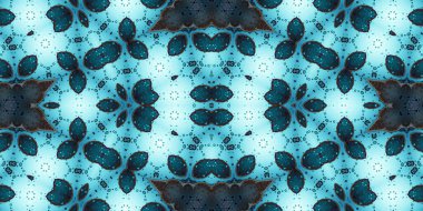 Kusursuz kaleydoskop deseni. Örgü deseninin dokusu. Sonsuz desen