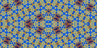 Kusursuz kaleydoskop deseni. Örgü deseninin dokusu. Sonsuz desen