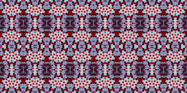 Kusursuz kaleydoskop deseni. Örgü deseninin dokusu. Sonsuz desen