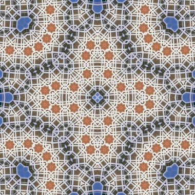 Kusursuz kare desenli. Simetrik desen dokusu