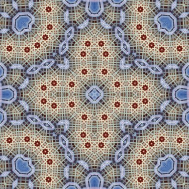 Kusursuz kare desenli. Simetrik desen dokusu