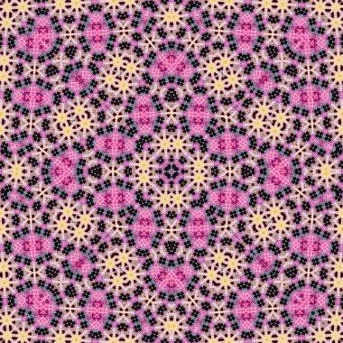 Kusursuz kare desenli. Simetrik desen dokusu