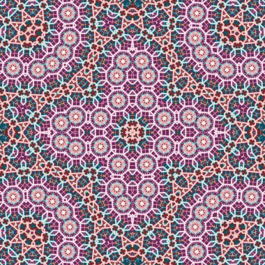 Kusursuz kare desenli. Simetrik desen dokusu