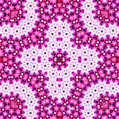 Kusursuz kare desenli. Simetrik desen dokusu