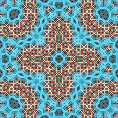 Kusursuz kare desenli. Simetrik desen dokusu