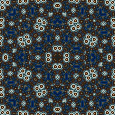 Kusursuz kare desenli. Simetrik desen dokusu