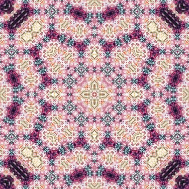 Kusursuz kare desenli. Simetrik desen dokusu