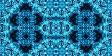 Kusursuz kaleydoskop deseni. Örgü deseninin dokusu. Sonsuz desen