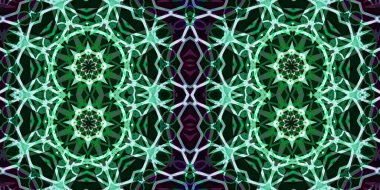 Kusursuz kaleydoskop deseni. Örgü deseninin dokusu. Sonsuz desen