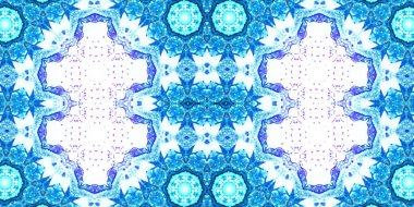 Kusursuz kaleydoskop deseni. Örgü deseninin dokusu. Sonsuz desen