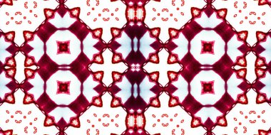 Kusursuz kaleydoskop deseni. Örgü deseninin dokusu. Sonsuz desen