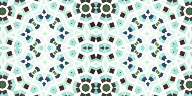 Kusursuz kaleydoskop deseni. Örgü deseninin dokusu. Sonsuz desen