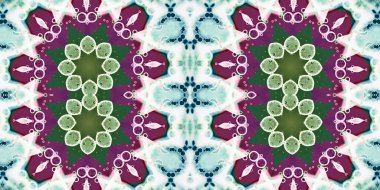 Kusursuz kaleydoskop deseni. Örgü deseninin dokusu. Sonsuz desen