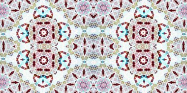 Kusursuz kaleydoskop deseni. Örgü deseninin dokusu. Sonsuz desen