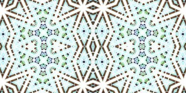 Kusursuz kaleydoskop deseni. Örgü deseninin dokusu. Sonsuz desen