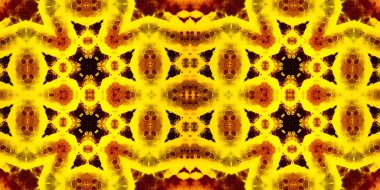 Kusursuz kaleydoskop deseni. Örgü deseninin dokusu. Sonsuz desen