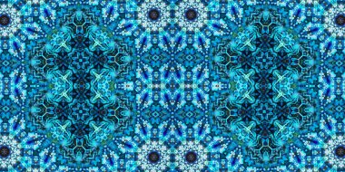Kusursuz kaleydoskop deseni. Örgü deseninin dokusu. Sonsuz desen