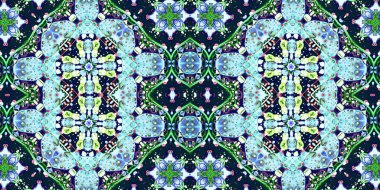 Kusursuz kaleydoskop deseni. Örgü deseninin dokusu. Sonsuz desen