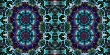 Kusursuz kaleydoskop deseni. Örgü deseninin dokusu. Sonsuz desen