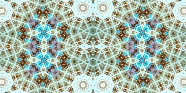 Kusursuz kaleydoskop deseni. Örgü deseninin dokusu. Sonsuz desen